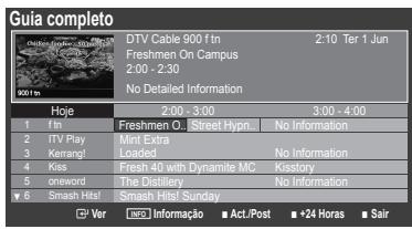 Guia completo DTV Cable 900 ftn 2:10 Ter 1 Jun Freshmen On Campus 2:00 - 2:30 No Detailed Information Hoge 2:00 - 3:00 3:00 - 4:00 1 f tn Freshmen O Street Hypn. No Information 2 ITV Play Mint Extra 3 Kerrang! Loaded No Information 4 Kiss Fresh 40 with Dynamite MC Kistory 5 Onword The Battletry No Information 6 Smash Hits Smash Hiel Sunday Ver Informação Act./Post +24 Horas Sair