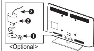 SAMSUNG LE40B551A6W - Anti-Theft Kensington Lock - 1