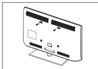 SAMSUNG LE40B551A6W - ■ Voorkomen dat de tv valt: - 2