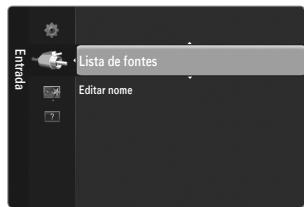Lista de fontes Editar nome