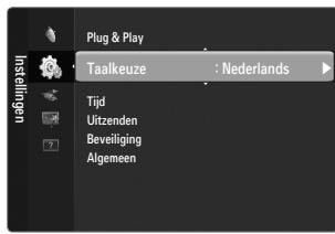 Plug & Play Taalkeuze : Nederlands Tijd Uitzenden Beveiliging Algemeen