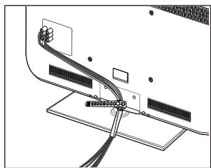 SAMSUNG LE40B551A6W - Anbringen der Wandhalterung - 3