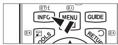 SAMSUNG LE40B551A6W - Visualisation de l'affichage - 1