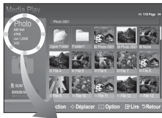 Media Play Photo 62.750 Jun 12 2009 023 SUM 85MB/95 Option Deplacer Option Live Retour Upper Folder Folder1 Photo 0001 Photo 0001 None File 4 File 5 File 6 File 7 File 8 File 9 File 10 File 11 File 12 File 13