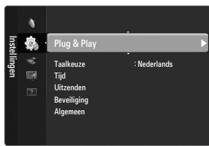 Plug & Play Taalkeuze : Nederlands Tijd Uitzenden Beveiliging Algemeen