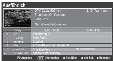 Ausführlich DTV Cable 900 ftn 2:10 Tue 1 Jun Freshmen On Campus 2:00 - 2:30 No Detailed Information Today 2:00 - 3:00 3:00 - 4:00 1 f tn Freshmen O... 2 ITV Play Mint Extra 3 Kerrang! Loaded 4 Kiss 4th 40 with Dynamite MC 5 onword The Distillery No Information 6 Smash Haiti Sunday Ansehen Information Akt./Näch +24 Std. Beenden