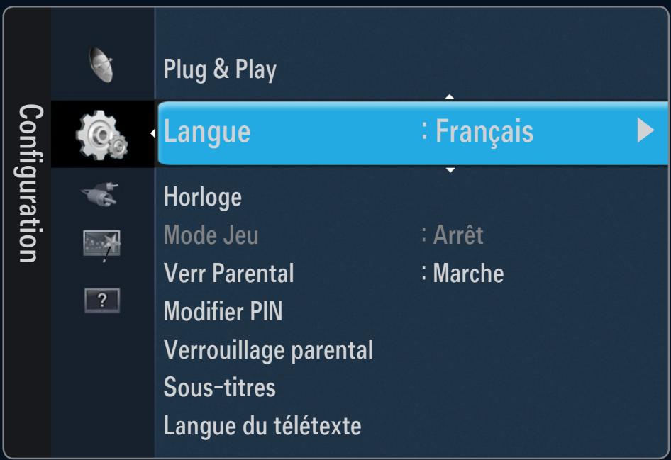 SAMSUNG LE40B553 - Menu Configuration - 1