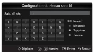 SAMSUNG LE40B650 - - Sélectionnez un réseau - 4
