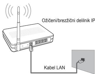 SAMSUNG LE40B650 - - Povezava v začasno omrežje Wi-Fi - 5