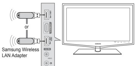 SAMSUNG LE40B650 - - Connecting to a Wi-Fi Ad-hoc network - 8
