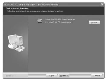 SAMSUNG LE40B650 - Instalación de la aplicación - 2