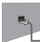 SAMSUNG LE40B650 - LAN-Verbindung für eine DHCP-Umgebung - 1