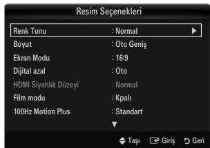 SAMSUNG LE40B650 - Renk Tonu Mavi / Normal / Kirmizi1 / Kirmizi2 / Kirmizi3 - 1