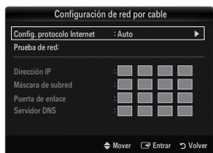 SAMSUNG LE40B650 - Configuración de red por cable-Auto - 2