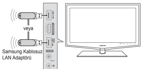 SAMSUNG LE40B650 - Wi-Fi Geçici ağına baglanma - 8