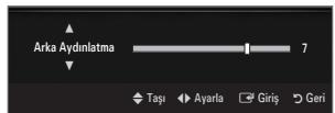SAMSUNG LE40B650 - Arka Aydinlatma / Kontrast / Parlaklik / Netlik / Renk / Ton (G/R) - 1
