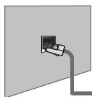 SAMSUNG LE40B650 - E' possible collegare il teilevisore a una LAN mediente un Router. - 1