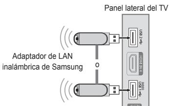 SAMSUNG LE40B650 - Conexión de la red - Inalábrica - 2