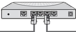 SAMSUNG LE40B650 - U kurz de LAN aansluten via een verdeler (router). - 2