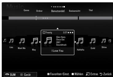 SAMSUNG LE40B650 - Titel (Music / Movie) - 2