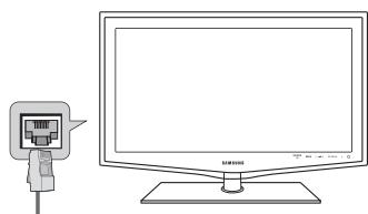 SAMSUNG LE40B650 - Verbinding makes met het Thuisnetwerkcentrum - 3