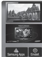 SAMSUNG LE40C750 - Erste Schritte mit Internet@TV - 2