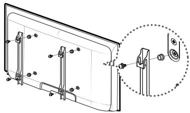 SAMSUNG LE40C750 - Preparing before installing Wall-Mount (46 ~ 55 inch TVs) - 1
