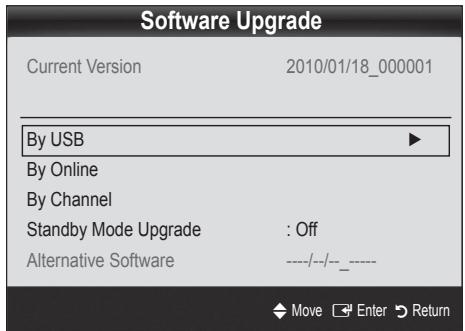 SAMSUNG LE40C750 - Software Upgrade - 2