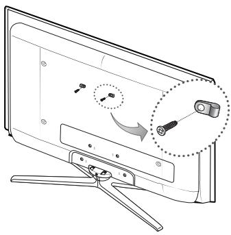 SAMSUNG LE40C750 - To Avoid the TV from Falling - 1
