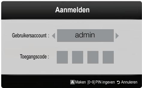 SAMSUNG LE40C750 - Aanmelden bij een account - 1