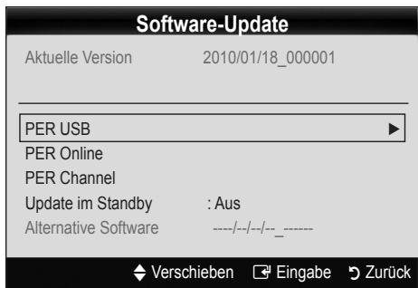 SAMSUNG LE40C750 - Software-Update - 2