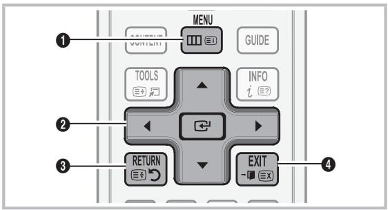 SAMSUNG LE40C750 - Navigation dans les menus - 1