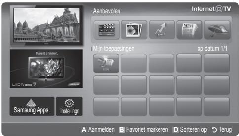 SAMSUNG LE40C750 - Aan de slag met Internet@TV - 2