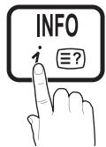 SAMSUNG LE40C750 - Utilisation du bouton info (guide now & next) - 1