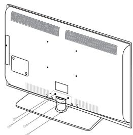 SAMSUNG LN65B650X1F - Disconnecting the Stand - 1
