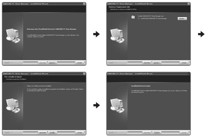 SAMSUNG LN65B650X1F - Installation de l'application - 1
