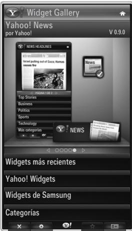 Widget Gallery Yahoo! News por Yahoo! V 0.3.0 NEWS HEADLINES News Top Stories Business Politics Sports Technology Más categorías NEWS Widgets más recientes Yahoo! Widgets Widgets de Samsung Categorías