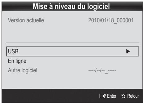 SAMSUNG PN58C590G4F - Mise à niveau du logiciel - 2