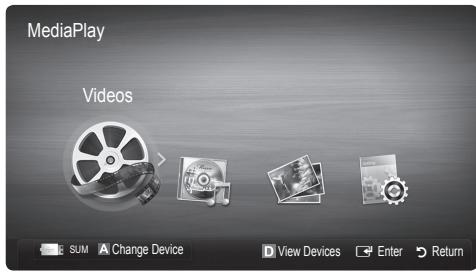 SAMSUNG PN58C590G4F - Media Play - 3