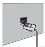 SAMSUNG PN58C590G4F - Connecting to a Wired Network - 1