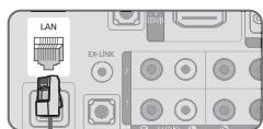 SAMSUNG PN58C590G4F - Connecting to a Wired Network - 3