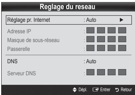 SAMSUNG PN58C590G4F - Configuration automatique - 2