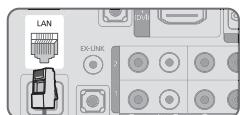 SAMSUNG PN58C590G4F - Connecting to a Wired Network - 9