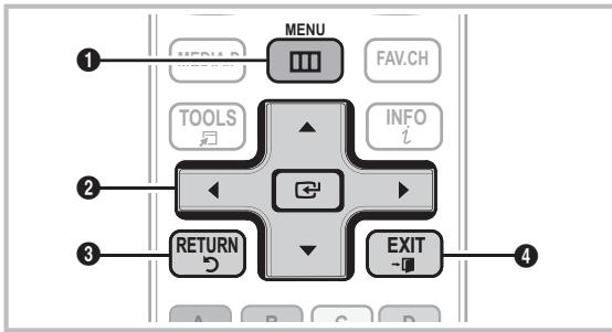 SAMSUNG PN58C590G4F - How to Navigate Menus - 1