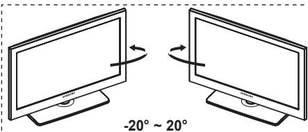 -20° ~ 20°