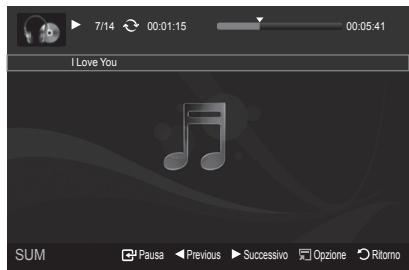 7/14 00:01:15 00:05:41 I Love You SUM Pausa Previous Successivo Opzione Ritorno