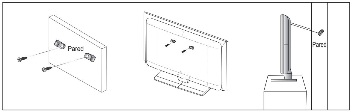 SAMSUNG PS50A756 - Fijación del televisor a la pared - 2