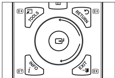 SAMSUNG PS50A756 - Uso del botón de rueda - 1