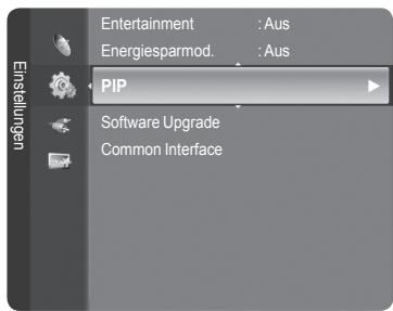 Entertainment : Aus Energiesparmod. : Aus PIP Software Upgrade Common Interface