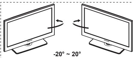 -20° ~ 20°